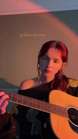 golden brown - the stranglers #cover #singing #golden #fyp #guitar #VoiceEffects 