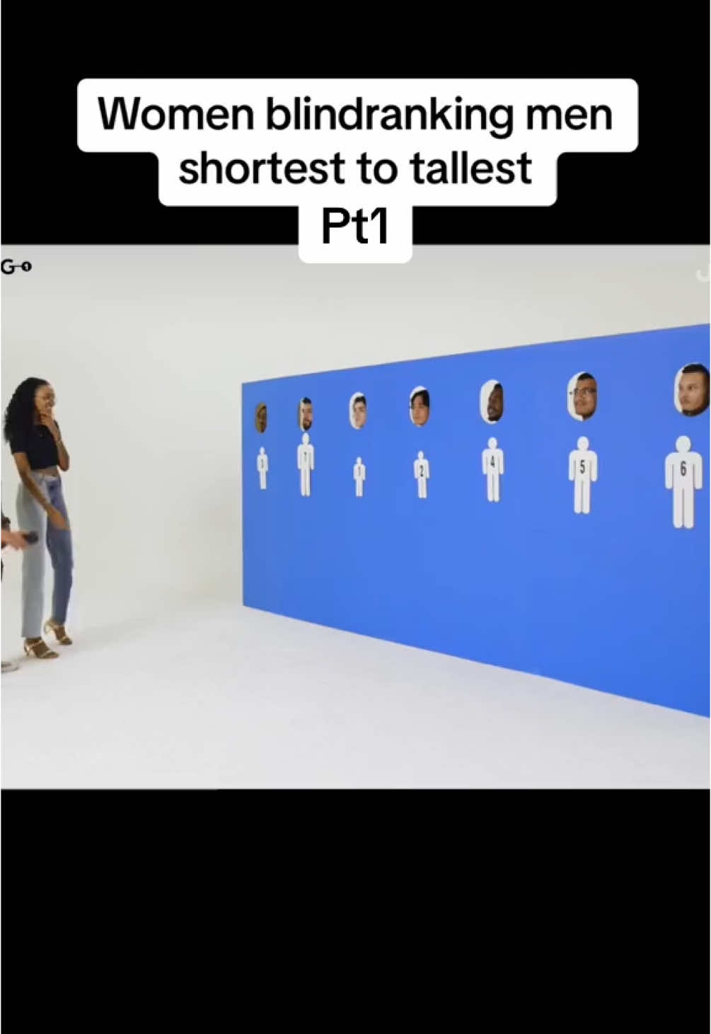 Blind ranking shortest to tallest men pt1 #fypシ #fypシ゚viral #dating #yagirlgabby_ #ranking #rateme #attractive #fypage #rate 