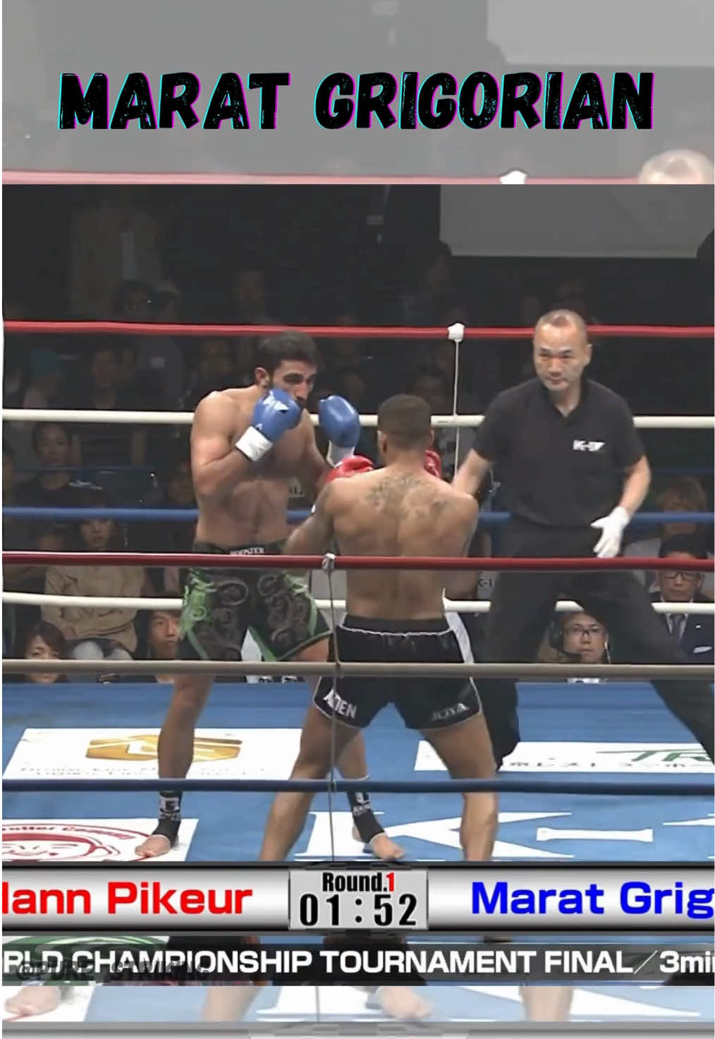 Marat’s style is powerful 🤯🥊 #k1 #muaythai #for #kickboxing 