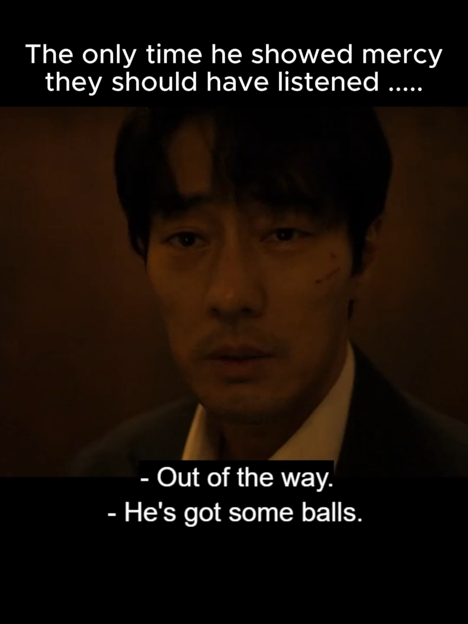 MERCY FOR NONE AND HE  ACTUALLY K***D EVERYONE.... #mercyfornone #kdrama #fyp #sojisub #mercyfornonekdrama