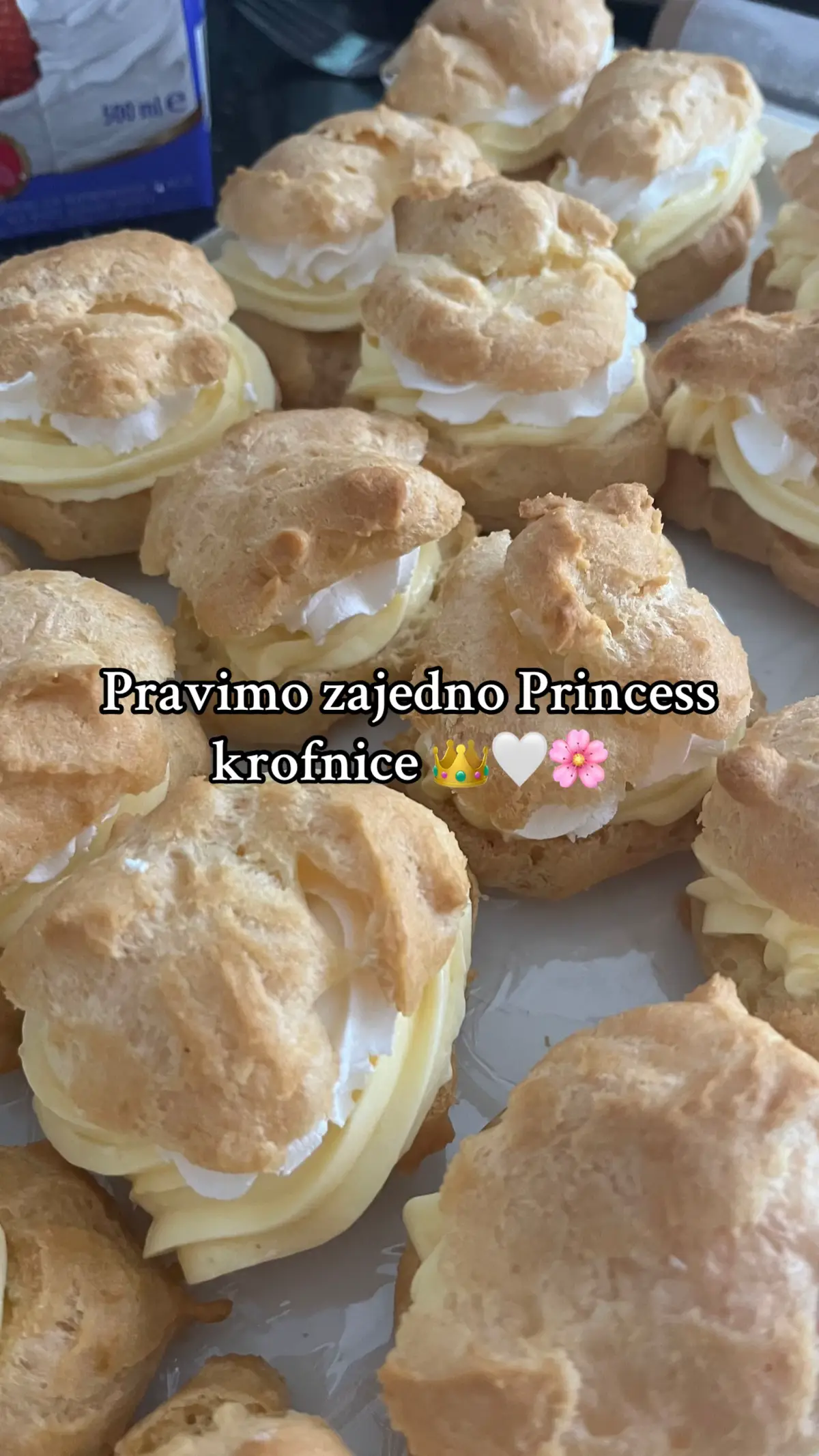 #kuvanje #princeskrofne #dezert #foryou 