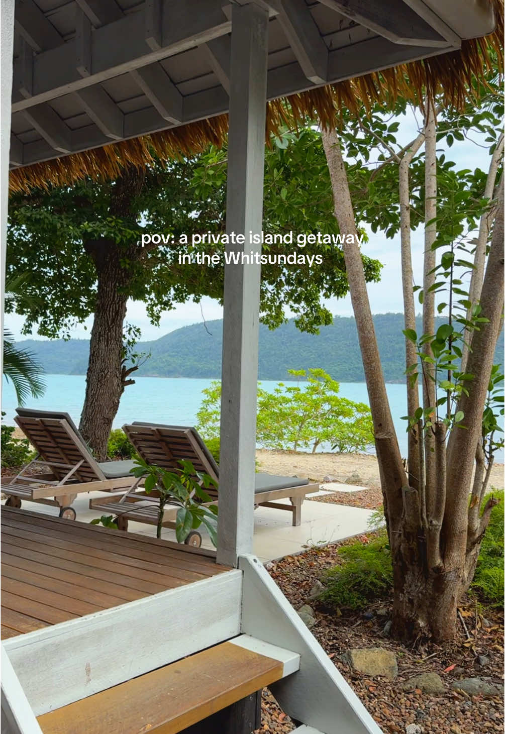 where the reef meets the rainforest in @Australia 🪸🌳 @The Whitsundays  #whitsundays #privateisland #elysianretreat #luxurytravel #australiagetaway #greatbarrierreef #travelinspo #slowliving #hiddenparadise #fyp 