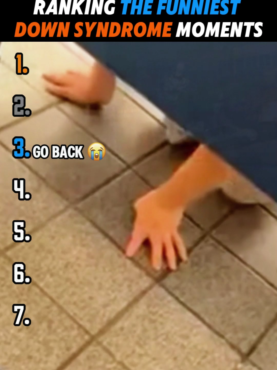 RANKING FUNNIEST DOWN SYNDROME MOMENTS 🤣  #uktiktok #unitedkingdom #fyp #top5 #funnytiktok #downsyndrome #unitedstates 