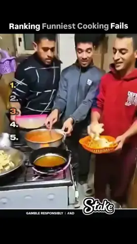 Ranking funniest cooking fails😭😂 #fyp #viral #foryoupage 