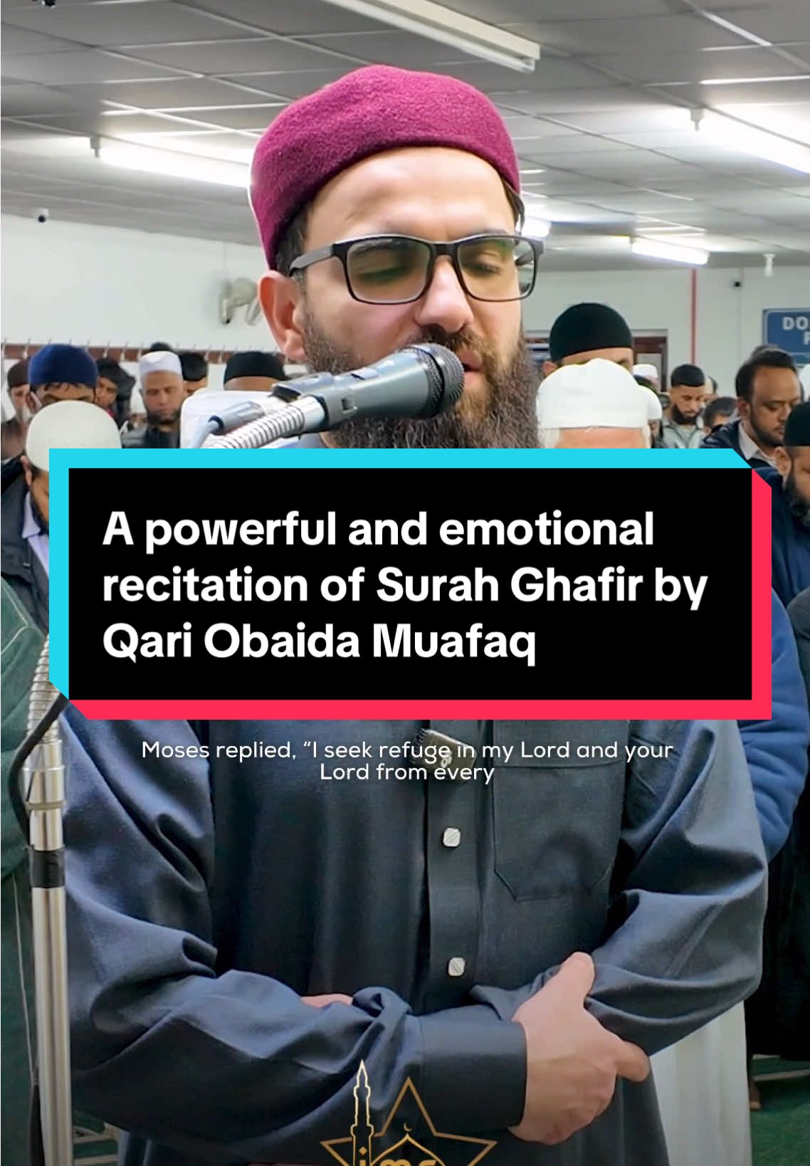 A powerful and emotional recitation of Surah Ghafir by Qari @Obaida Muafaq @obaidamuafaqUK, featuring the unforgettable moment: “Wa qala Fir’awn dharooni aqtul Musa...” The intensity and emotion in this moment have touched hearts across the world.  📌 Support the Masjid Development Project: https://pay.sumup.io/b2c/QJFDC7II 📱Stay Connected: https://linktr.ee/jamimasjidsmethwick 📍Visit Us: Jami Masjid Smethwick 10-13 Lewisham Road, Smethwick, West Midlands, B66 2BP Find us on Google Maps: https://maps.app.goo.gl/ GXyT3G3J8D2rfuQz9 💳Bank Details for Donations: Account Name: Jami Masjid Smethwick Sort Code: 08-92-99 Account Number: 65354144 📞Contact Us: Phone: 07943745332 / 0121 558 8204 Email: contact@jms.org.uk #JamiMasjidSmethwick #quran #quranrecitation #qari #beautiful #shorts #islamicreminder #shorts #fyp #jumma #hijrah #ibrahim #dhulhijjah #QariObaidaMuafaq #WaQalaFirawn #ViralRecitation #SurahGhafir  #IslamicTikTok #UKQaris #صلاة #صلاةالتراويح #وقال_فرعون #وقال_فرعون_ذروني_اقتلو_موسى #سورةغافر #تلاوة_خاشعة #تلاوة_عطرة #القرآن_الكريم #عبيدة_موفق 