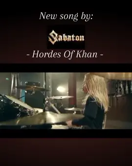 New song by @Sabaton Official. This new song is called 