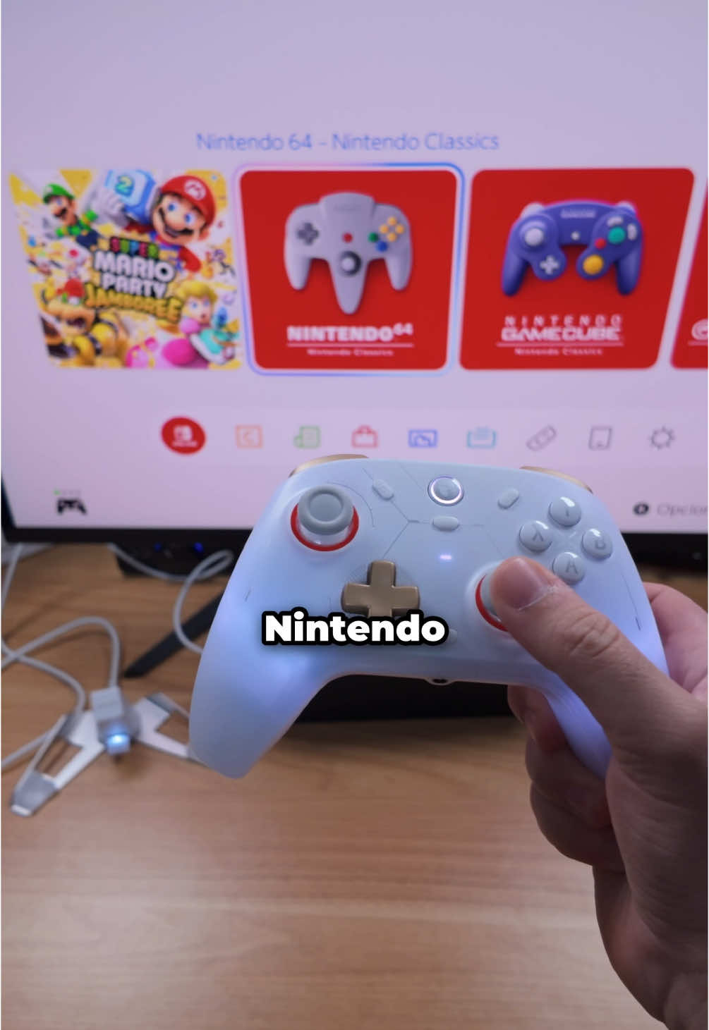 GameSir Cyclone 2 y Tarántula Pro también se pueden conectar vía Dongle 2.4Ghz a Switch 2 #gamesir #cyclone2 #nintendoswitch2 #switch2 #nintendo #Gaming #imartz #aliexpress 💵 CÓDIGOS DE DESCUENTO ALIEXPRESS $2 de descuento en pedidos superiores a $19:【IFPH6B0】  $5 de descuento en pedidos superiores a $39:【IFPMO5D】  $7 de descuento en pedidos superiores a $59:【IFP0KRI】  $10 de descuento en pedidos superiores a $79:【IFPJR7B】  $20 de descuento en pedidos superiores a $169:【IFPYTK2】  $30 de descuento en pedidos superiores a $259:【IFPCRP7】 $40 de descuento en pedidos superiores a $369:【IFPW0EW】