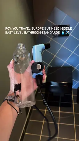 One thing I never leave behind when I travel? This portable bidet 😂💧 I grew up using water. I live in the Middle East. So wiping only? Not gonna happen. Europe was amazing, but let’s be honest — the bathrooms? Not always it. This made such a difference. You don’t realize how much you need it… until you really do. #TravelTips #PortableBidet #TravelHack #FilipinaAbroad #PackingEssentials #EuropeOnTheGo #CleanAlways #MiddleEastToEurope