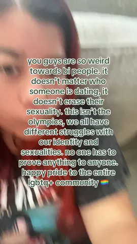 pride month is for the entire community not for who you personally judge in your flawed scale system 