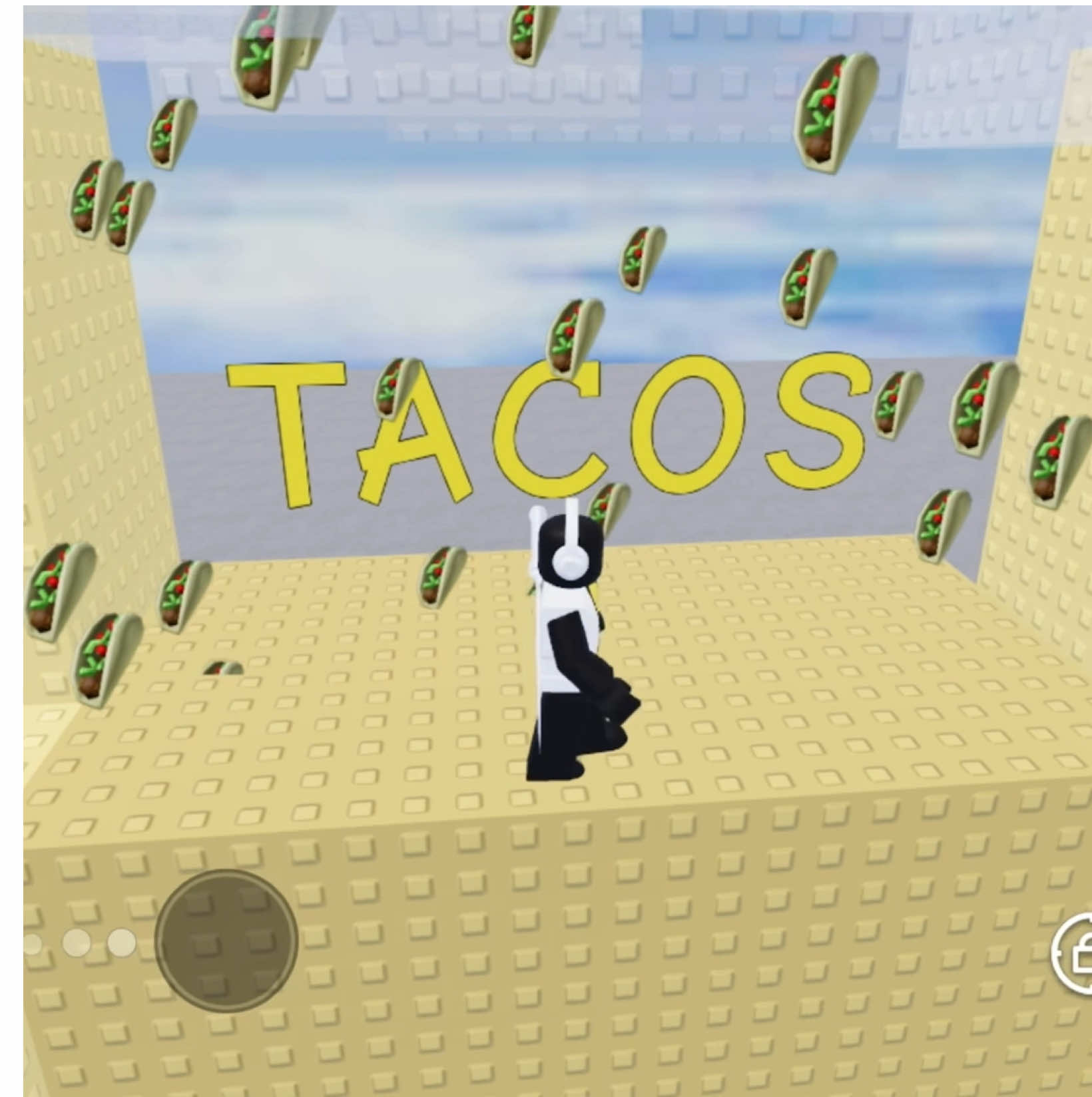 ITS RAINING TACOS obby lyrics | Obby creator ID: kyle201207#28 #roblox #obby #robloxobby #fyp #parkour #viral #obbylyrics #nocopyrightinfringementintended 