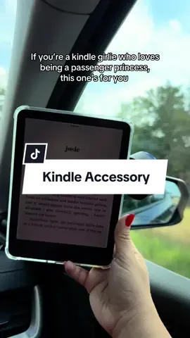 Kindle girlies it’s time to sit  back, relax and enjoy the ride 🚘 #BookTok #bookfyp #bookish #kindle #ku #kindleaccessories #kindletok #phoneholderstand #creatorsearchinsights 