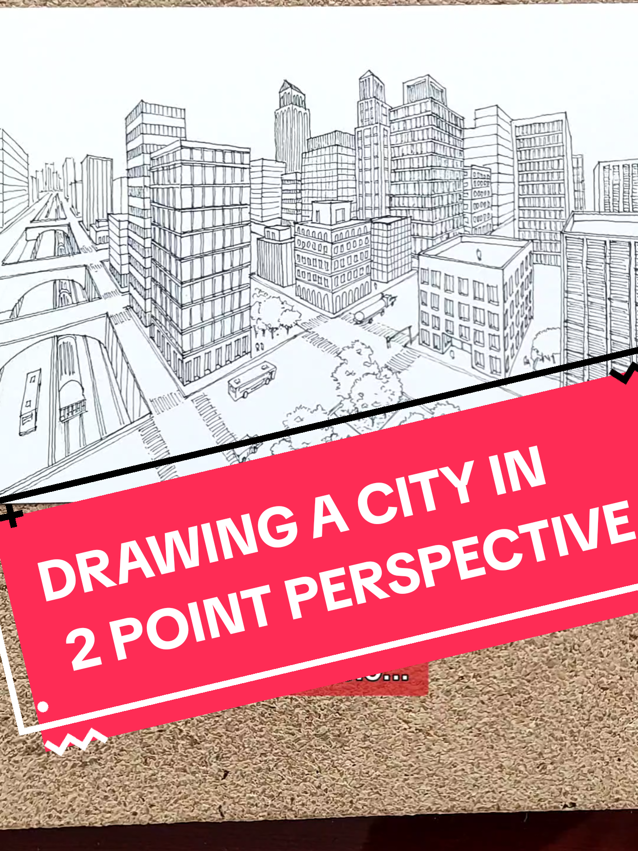 did you get it?!? tell me you did! #bkartchitect #learn #course #perspective #tutorial #drawing 