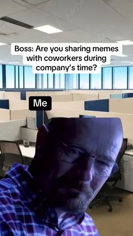 Can’t promise it won’t happen again! #worklife #relatable #funnyworkmemes #breakingbadedit #fyp #viral 