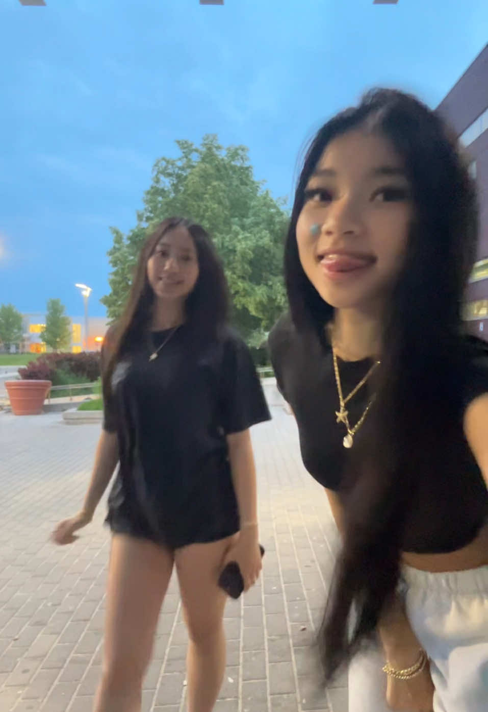 Fire fits w the duo #fyp #OOTD #fitcheck #outfitinspo #asian #duo 