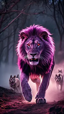 The lions#ai #aicontent #aiart #livewallpaper #princess #lion #protector 