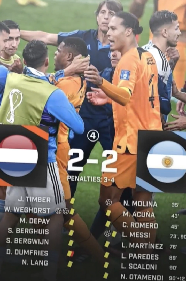 tragedi banjir kartu kuning💀 #netherlands #argentina #worldcup2022 #football #fyp 