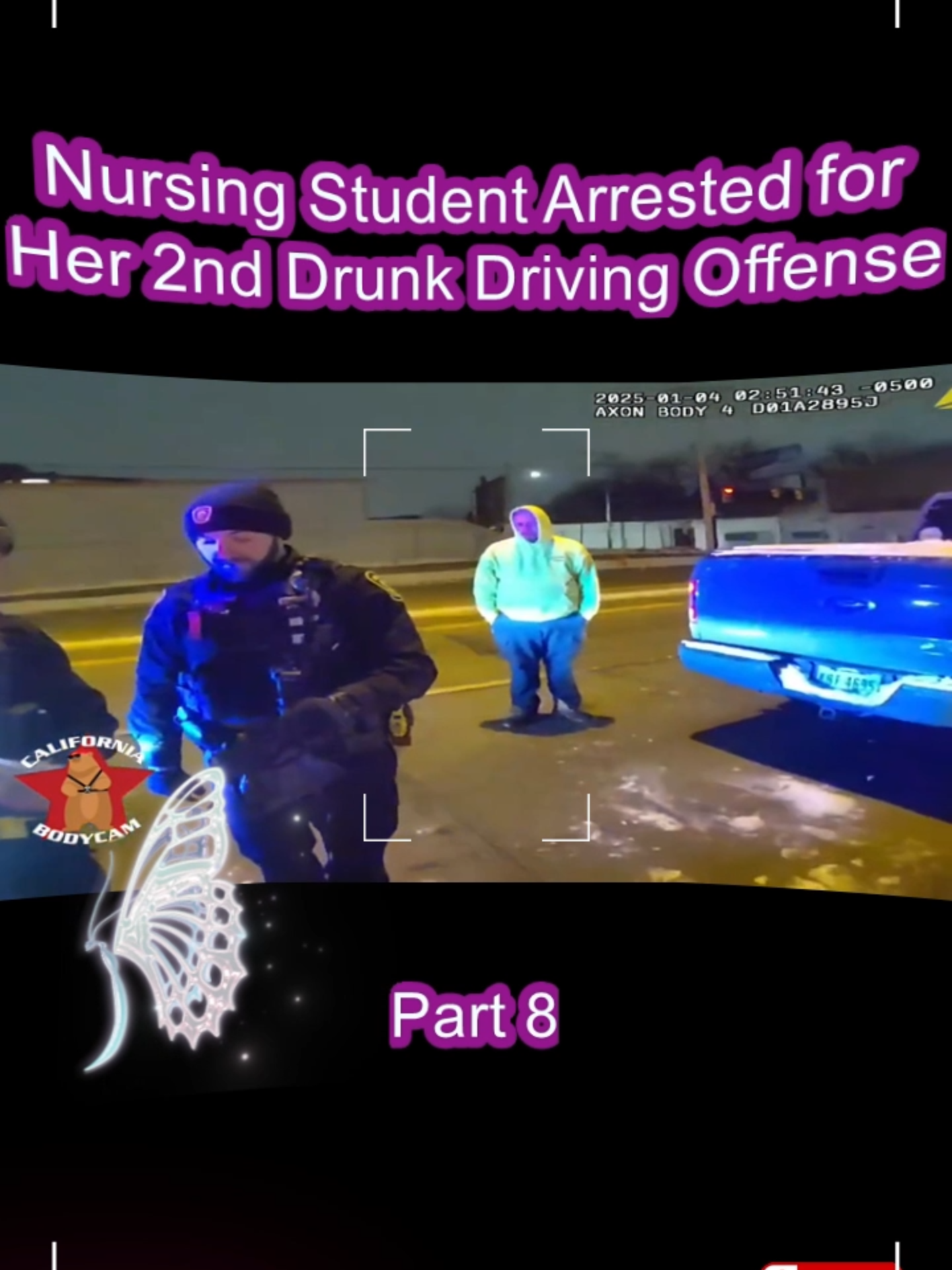 Nursing Student Arrested for Her 2nd Drunk Driving Offense #duet #tiktok #minecraft #youtube ##DrunkDrivingArrest ##StudentGoneWrong ##NursingStudentScandal ##CaughtAgain ##ThinkBeforeYouDrive #consequences #SecondChanceWasted #lunchideas ##DUIShortStory #LifeCanChangeFast