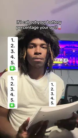 Comment Your Battery Percentage #fyp #guessinggame #viral #batterypercentage 