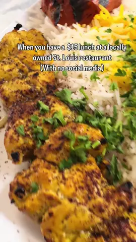 I was blown away with the amount of food at Royal Kebab! I recently visited this locally owned spot in the Holly Hills area of south St. Louis and was blown away with the amount of food for $14.99. I ordered the chicken and lamb kebab plate and it included soup salad and bread! By the time the entree came I was stuffed! Come with a hearty appetite or be prepared to take home leftovers! #food #Foodie #stl #stlouis #stlouisfoodie #kebab #kebabs #basmatirice #stllocal #local #eatlocal #tiktok #tiktokfood #letseat #cheapeats 