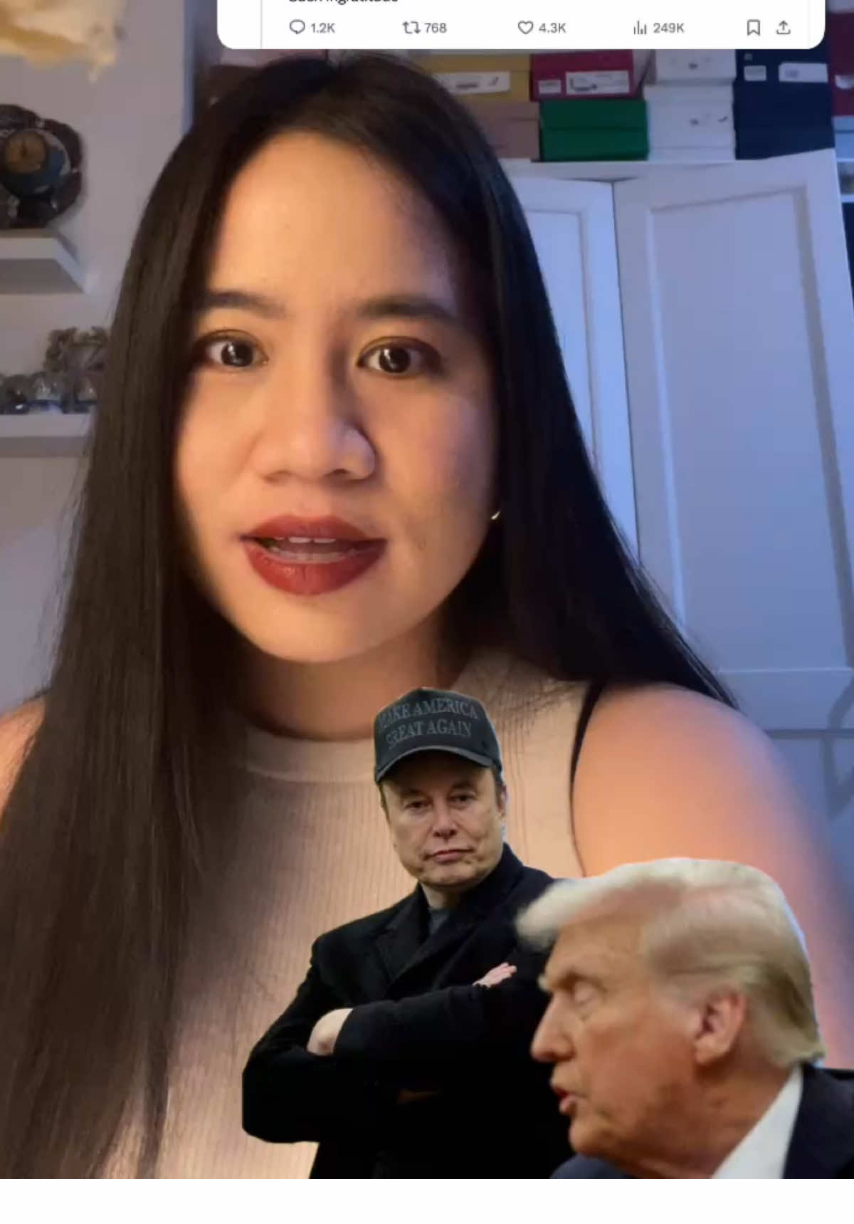 Elon Musk berantem sama Trump #trump #elonmusk #doge #usgoverment #prabowo #pemerintah #politik #viralvideos #fypviralシ #xyzabc 