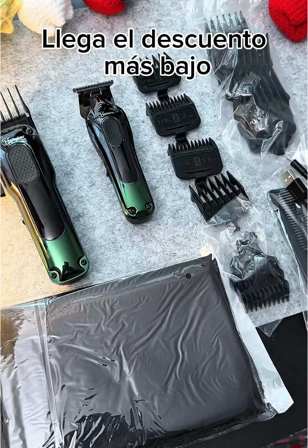 El mejor regalo para un hombre #MensGroomingKit #HairClipper.#CordlessTrimmr #LCDDisplayClipper #BeardTrimmer #USBRechargeable #BarberTools #GiftForHim #WinterGifts #HaircutAtHome #oarbertoolscordlessclippers #clippers #trimme #TikTokSho