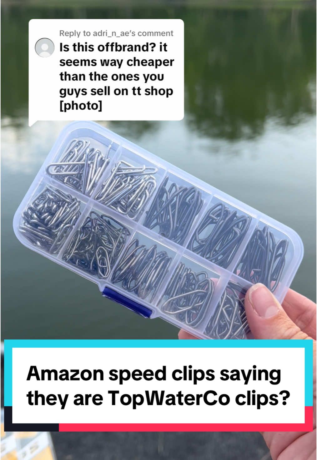 Replying to @adri_n_ae The only place to buy TopWaterCo Speed Clips online is from our website or TikTok shop! #topwaterco #topwaterfishing #fishinglife #fishingtips #fishingtackle #fishinggear 