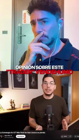 Un Trader vendehumo más.  No es una crítica personal al creador, critico las formas y la falsa honestidad que hay hoy en dia en las redes. Hay muchos enseñándote “la mejor estrategia que nunca pierde”, cuando solo copian lo mismo que el creador original, sin backtestearla, sin estudiarla ni poniéndola a prueba.  La crítica va a esa Honestidad que es falsa, diciéndote que te quieren enseñar a cambiar tu vida, cuando sus actitudes solo muestran que quieren únicamente vender🙌🏼 Dime tu opinión, y ya sabes, compártele este video a ese amigo que todavía cree en la mayoría de estos gurús…
