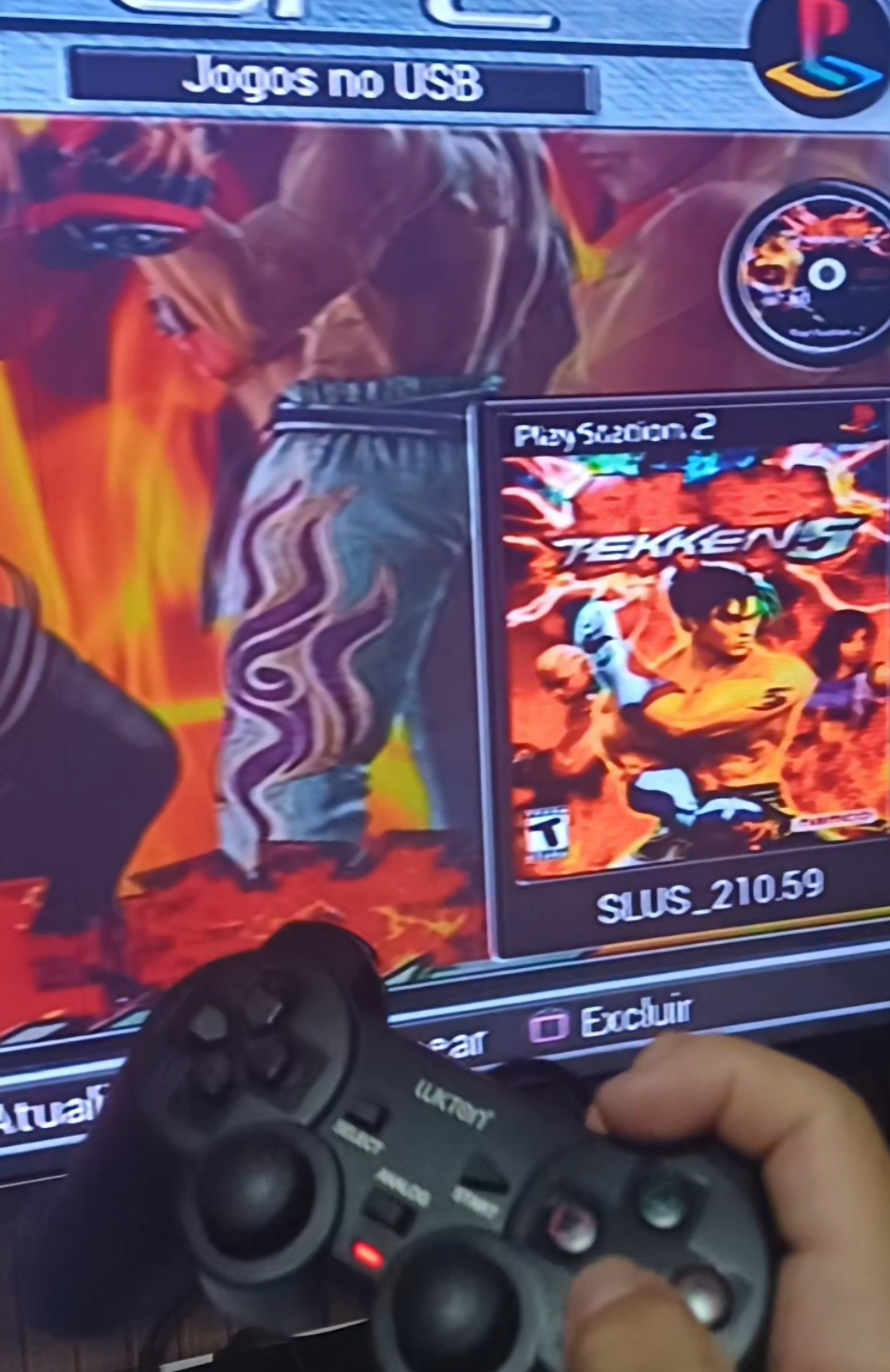 o caba so quer saber de jogar tekken #tekken #foryou #fyp #playstation2 