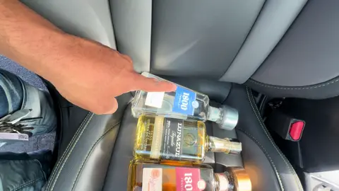 Ok Saturday so one more bottle so Monday 1800 white Tuesday lunzel so Wednesday 1800 brown so Thursday is don Julio and Friday is lobos red bottle reposado and Saturday is regular lobos repasado. What’s for Sunday 