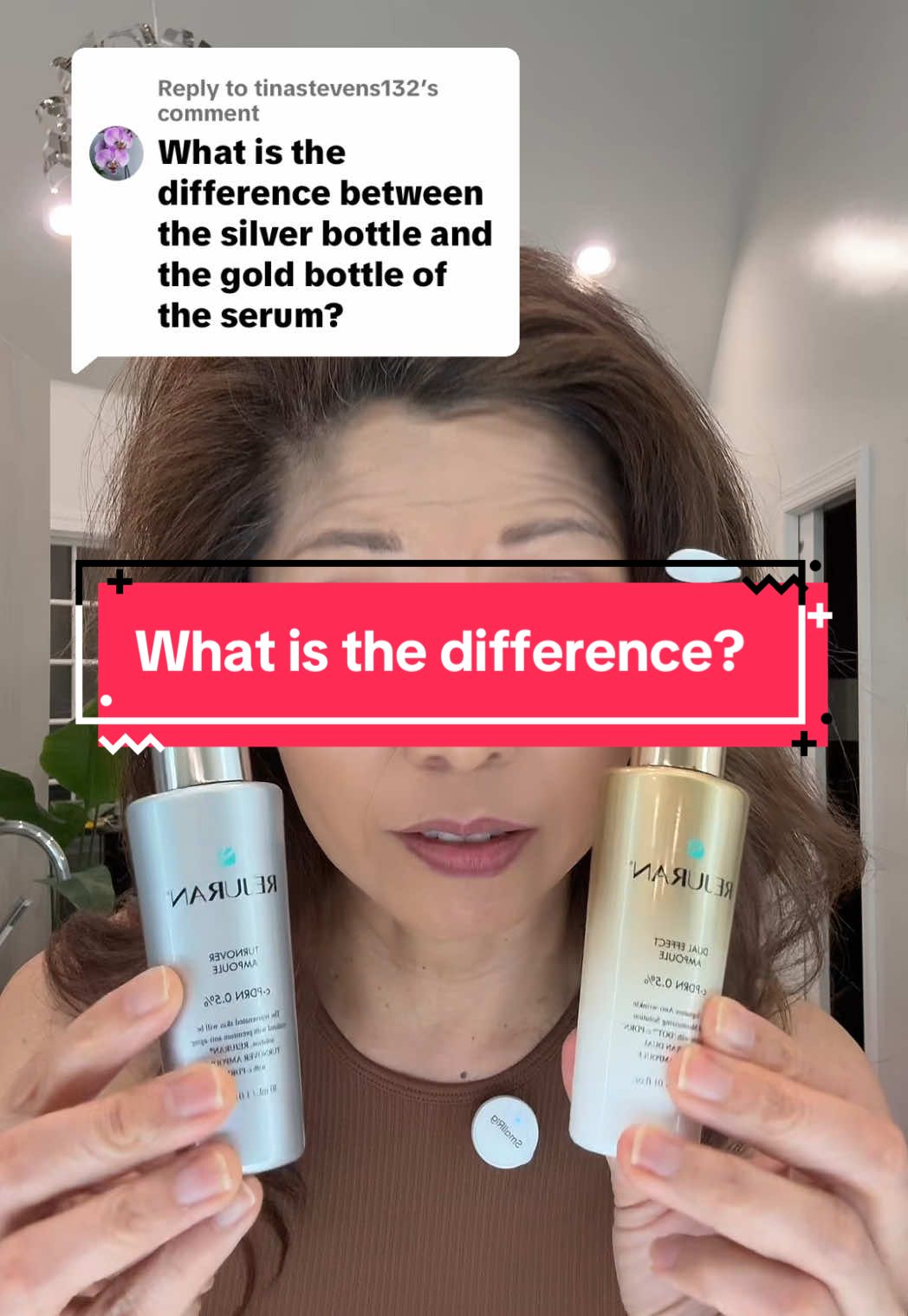 Replying to @tinastevens132 Two different pdrns. @REJURAN US #rejuran #turnoverampoule #rejurandualeffectampoule #pdrn #salmondna