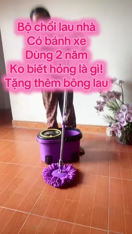 Bộ chổi lau nhà dùng 2 năm ko hỏng #choilaunha #choilaunhathongminh #choilaunhatuvat 