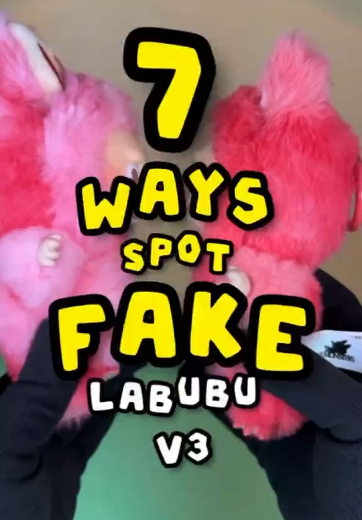 7 Ways Spot FAKE LABUBU V3 Big Into Energy Pop Mart Plush Blind Box @popmart #popmart #labubu #labubuthemonsters #plush #plushie Avoid buying fake Labubu. Here’s a comparison between the fake vs real Labubu v3 Big into Energy #trending #trendingreels 
