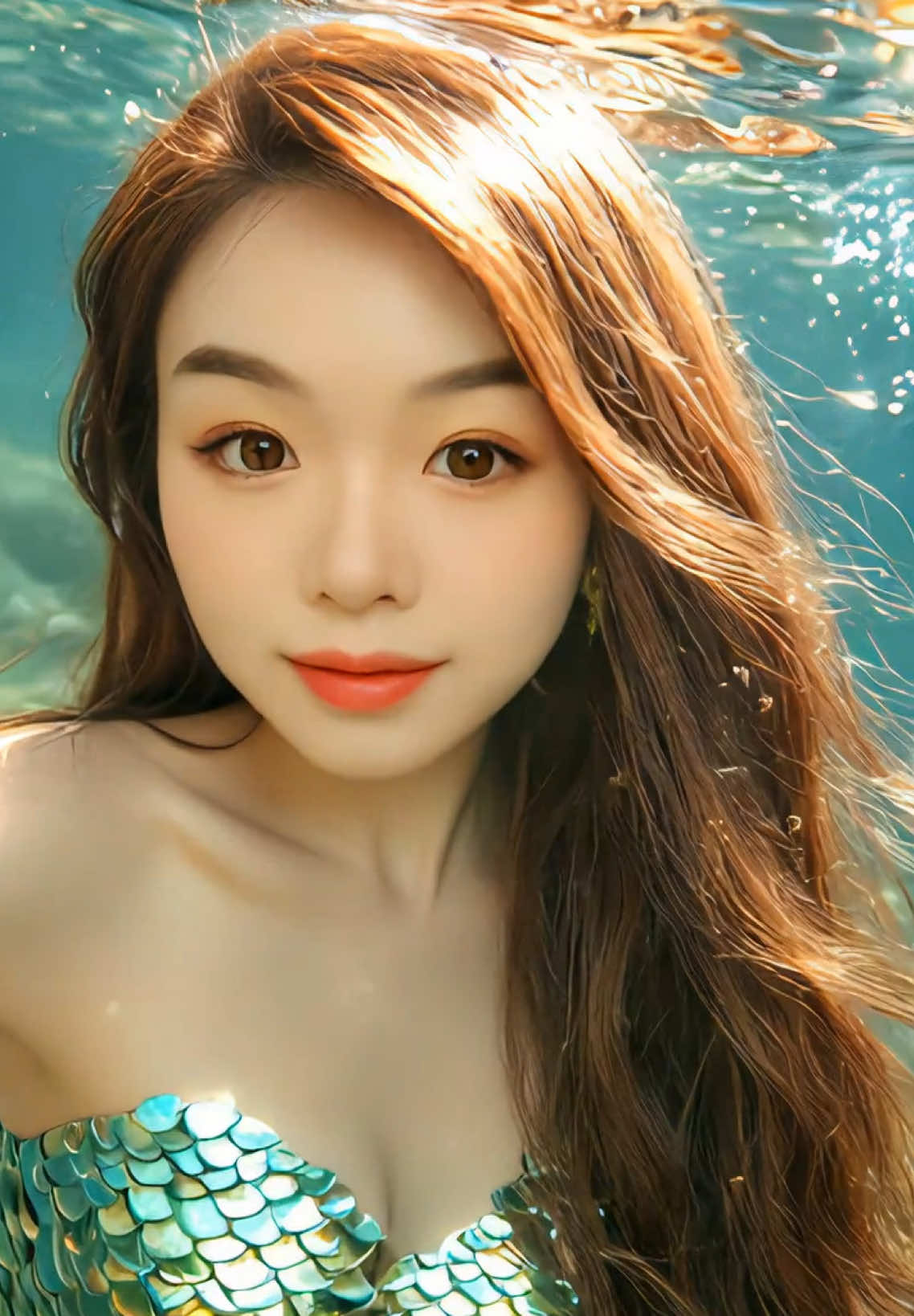 🧜🏻‍♀️#aimermaid #aimermaidfilter #ai 