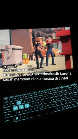 Meskipun tak nyata, aku tetap berterima kasih atas perasaan ini. #fypdong #galaubrutal #katakata 