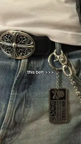 🤔🤔🤔 #chromehearts #belt #inspired #accessories #inspo #fashion #fyp 