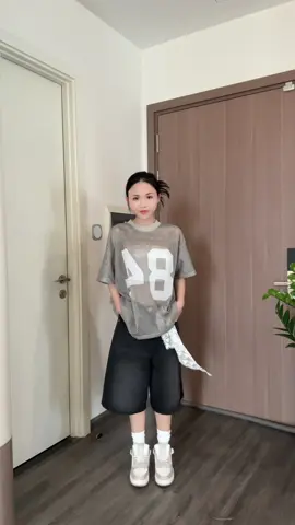 Áo lưới cả nam nữ mặc đều đẹp #lila #22etm #webuild 