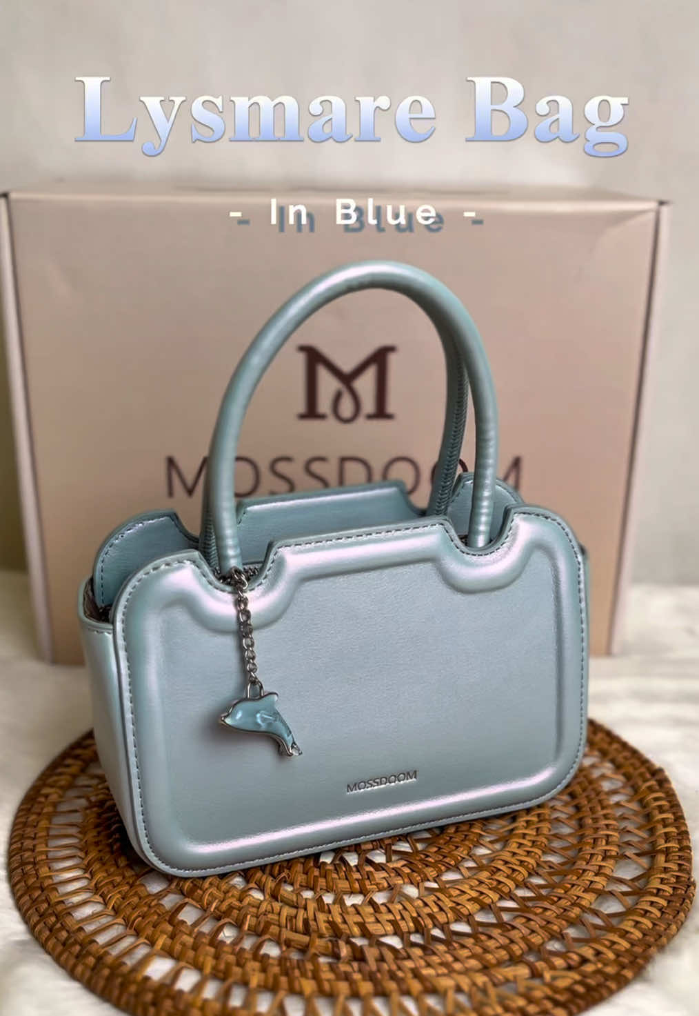 “Blue crush activated 💙 Lysmare bag siap temenin OOTD kamu makin classy & calm.” #tasselempang #taswanita #fyp #shoptokopedia #SuperBrandDay #mossdoomindonesia 