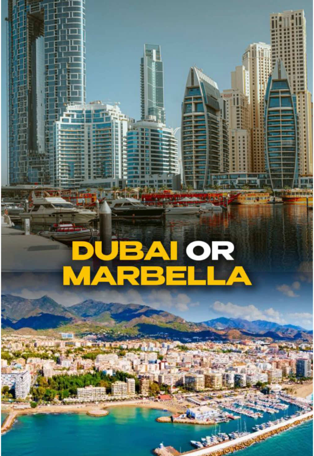 Dubai or Marbella Do you want to move to live in Dubai?  Contact me and l will walk you through the whole process 🙌