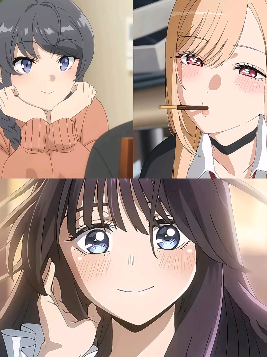 tanggal 5 juli,ful gula wak😩 #seishunbutayarowabunnygirlsenpai #kaoruhanawarintosaku #sonobisquedollwakoiwosuru #maisakurajima #wagurikaoruko #marinkitagawa #animeedit #fyp #zsall 