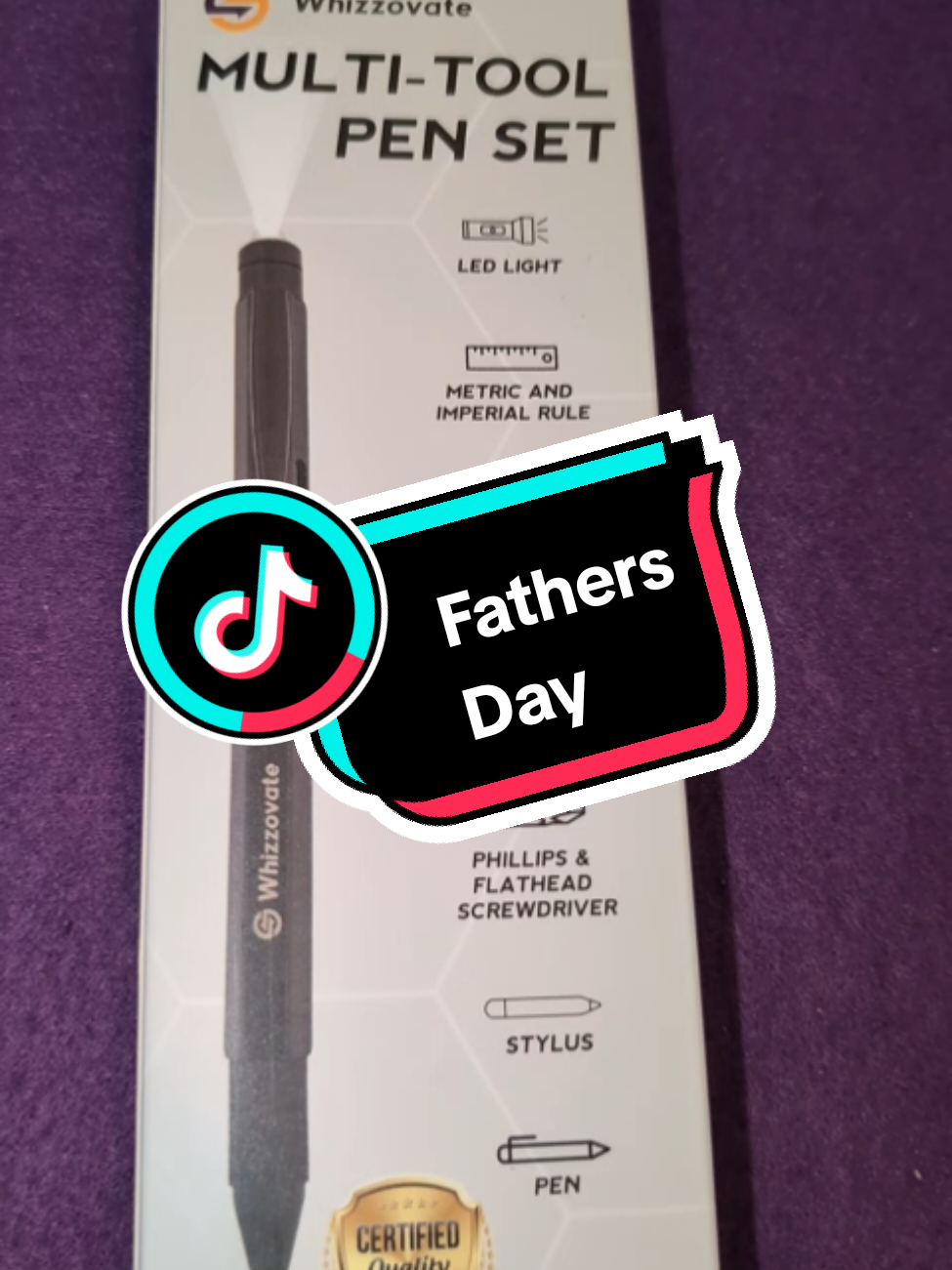 Father's day is just around the corner and this pen is on flash sale! So grab it quick #FathersDay #fathersdaygift #fathersdaypresent #fathergift #multitoolpen 