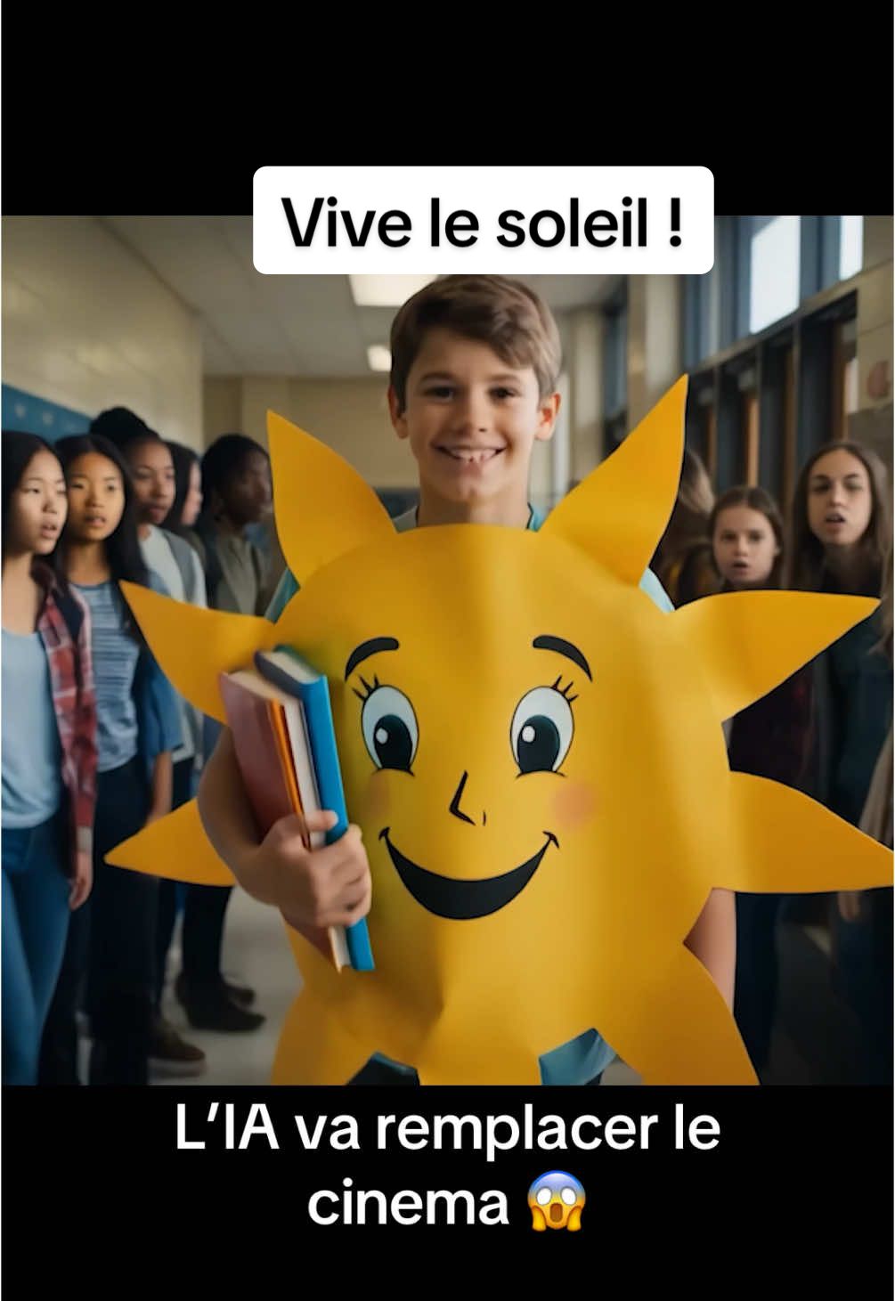 L’IA va remplacer le cinema ? 😱#satire #clip #film #fiction #aifilm #aifilmmaking #musicvideo #soleil #ai #ia #filmia #veo3 #fun #absurde