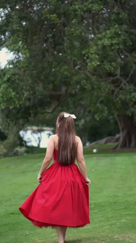 This dress is pure magic 🪄✨🌹❤️♥️❣️🎈 @Babyboo  #fyp#fashion#red#cressida#midi #australia#sydney#fun#love❤️#❣️#♥️  @EPIC FILMS 