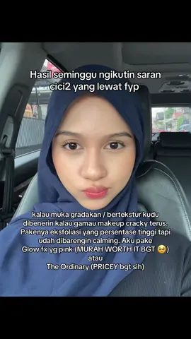 Aku rekomendasiin yang punya glow fx aja sihh, soalnya worth it banget dari awal udah kerasa perubahannya!