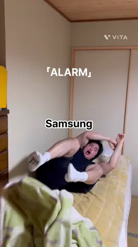 iPhone vs Samsung alarms #fyp #foryou #alarm 