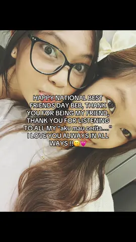 lopyuuu bestie!! 😙💓 #foryoupage #bestie #nationalbestfriendsday #deisinaliya 