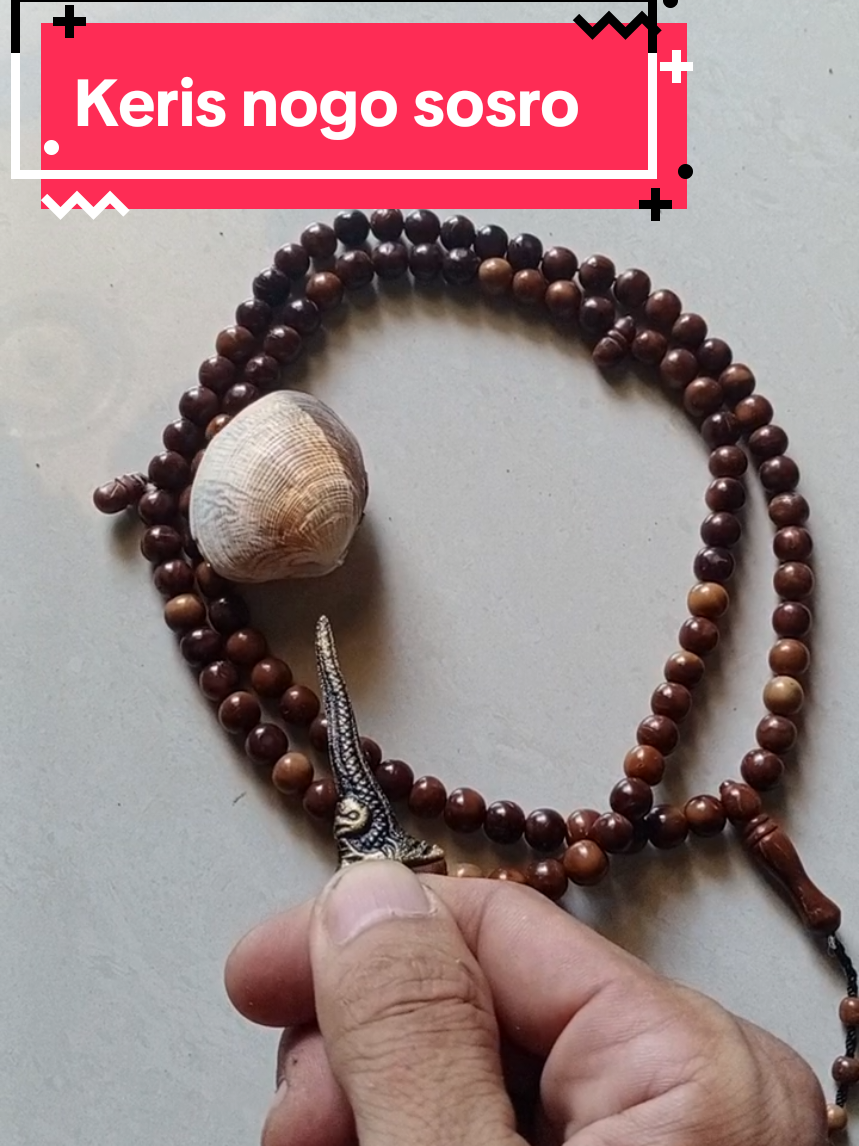 Keris nogo sosro dan kerang #kerisnogososro #keris #nogososro 