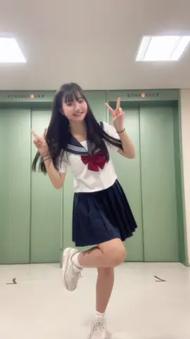 さつきの身長何センチでしょーう!!!! #jk #高１ #制服 #セーラー服 #fyp #fypシ #エレベーター 