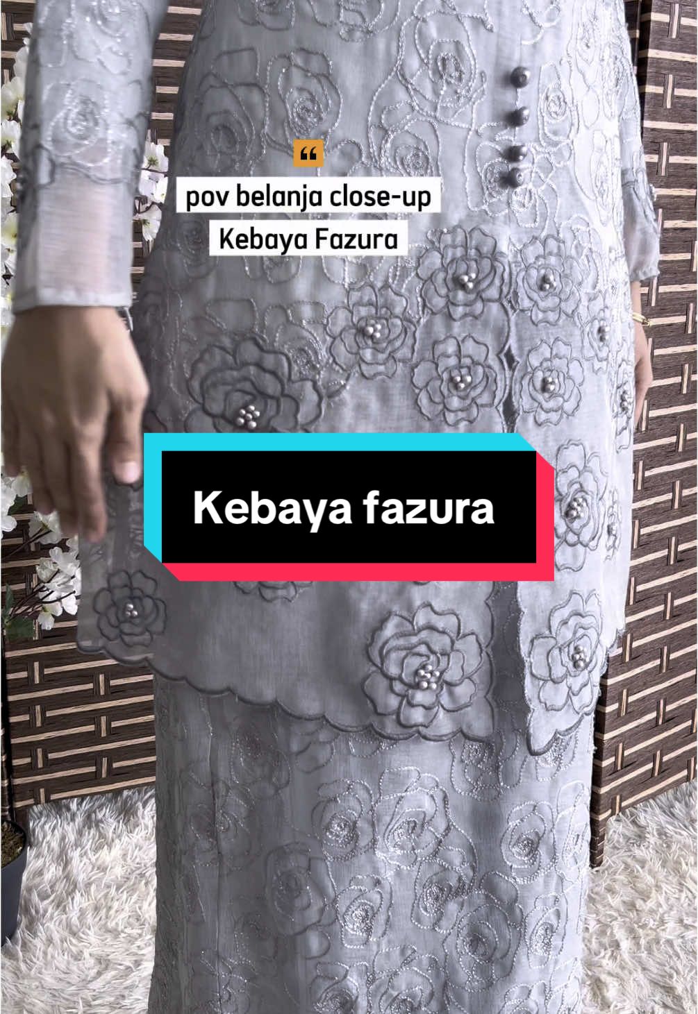 Kebaya fazura ni special! Dia tak over sangat! Tapi dia lawa! Dia nampak mahal! Tak dia tak over bling2! Cantik❤️ @khawlaabutik #butikkhawlaa #butikkhawla #bajutunang #bajukurungpahang #kebaya #klasik #bajutunang #convocation #sedondonibudananak #bajukurung #bajuraya2025 