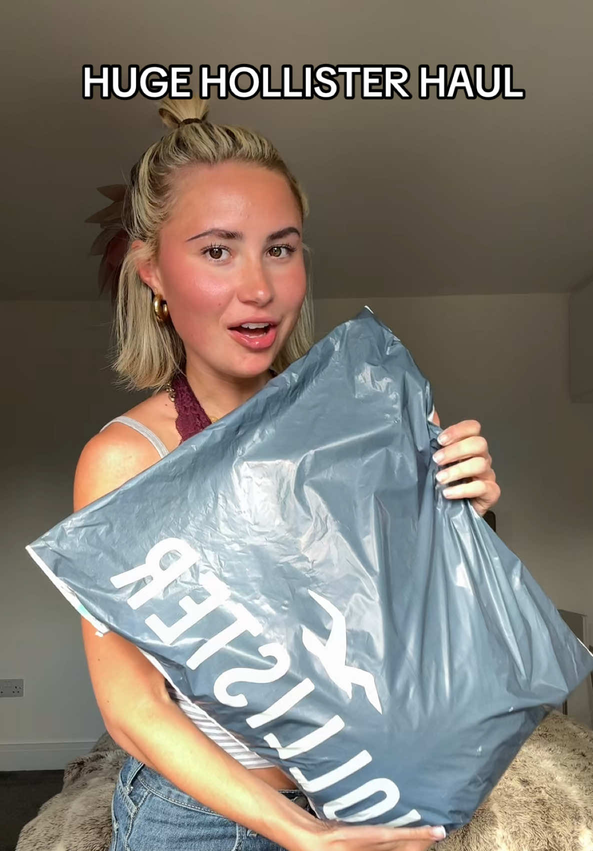 love u @hollister 💋 #hollister #haul 