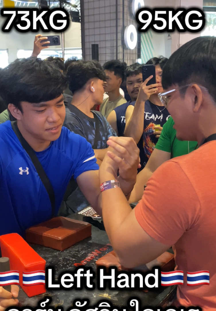 Josh Nicholas Vs อาร์ม อัศวินใจเกเร ข้างซ้าย#งัดข้อ #armwrestling 